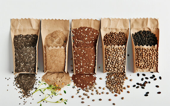 Seed Packets in Compostable Packaging Supporting a Plastic Free Future