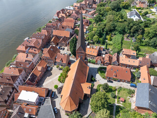 Lauenburg and the Ship elevator Scharnebeck