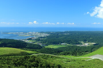 寒風山からの眺め