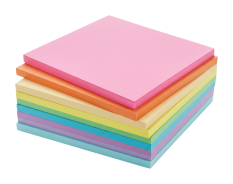 Creative crafting event with colorful foam sheets in a bright studio environment. Cut out PNG