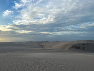 Brazil, Barreirinhas- 2023, May: sand dunes in lençóis maranhenses