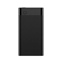 Black portable power bank battery charger