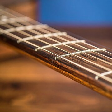 Close-up guitar fretboard (1)