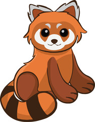 red panda, an endangered species native to the Eastern Himalayas
