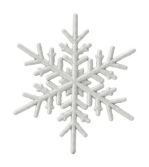 Winter snowflake natural environment minimalist aesthetic high-detail imagery. Cut out PNG