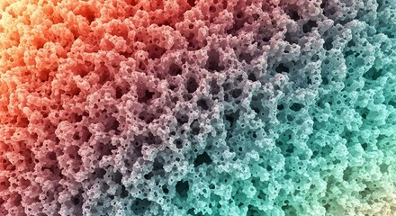 Abstract texture background with gradient of orange, blue, and green colors