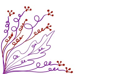Obraz premium Abstract color background with color line and copy space for text