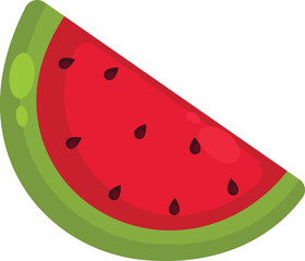 watermelon vector illustration