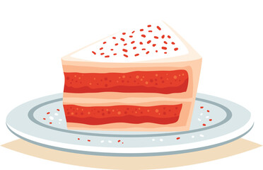 cake with strawberries