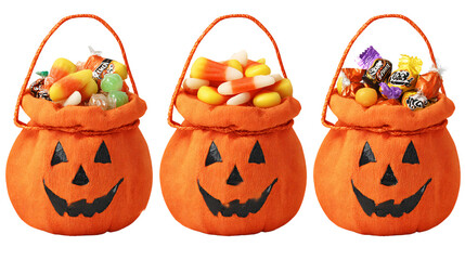 Cute Cartoon Pumpkin Face PNG Transparent