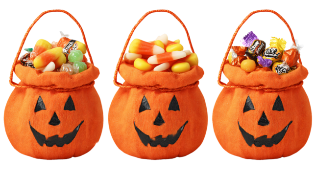 Cute Cartoon Pumpkin Face PNG Transparent