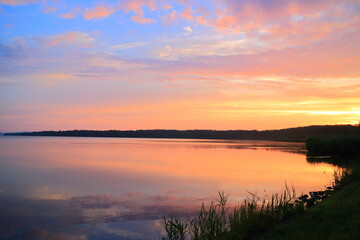 Obraz premium 北海道の網走湖