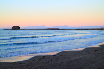 北海道のオホーツク海