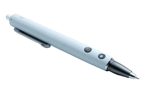 Light-gray modern stylus pen