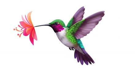 Fototapeta premium Hummingbird Icon