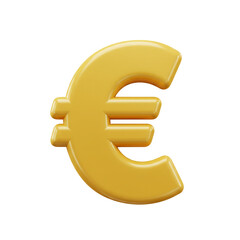 Obraz premium A golden, three-dimensional rendering of the Euro currency symbol, isolated against a stark black background, showcasing financial concepts and economic themes.