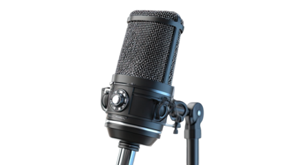 Close-up studio microphone