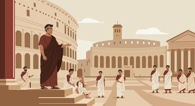 Pictures Of People In Ancient Rome