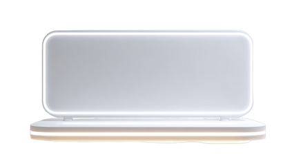 White portable sanitizer