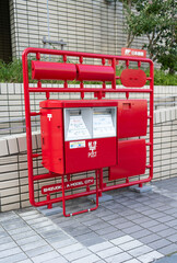 郵便ポストプラモニュメント　静岡市