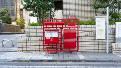 郵便ポストプラモニュメント　静岡市