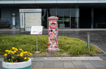 西尾市　バラポスト