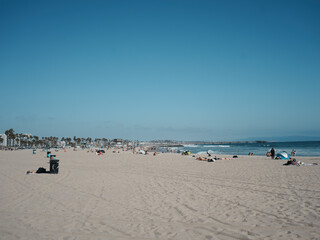 ロサンゼルス　サンタモニカ　ベニスビーチ