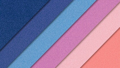 Fototapeta premium Abstract diagonal color blocks soft palette gradient background subtle texture