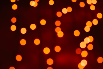 defocused lights background loop