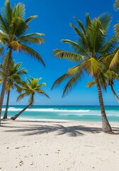 Fototapeta premium Tropical beach scene (1)