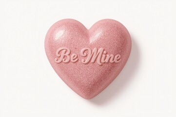 Fototapeta premium Pink heart candy, 