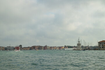 panorama of venice italy
