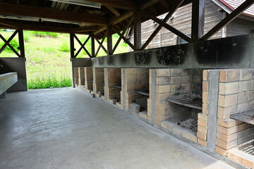 大石オートキャンプ村 炊事場（新潟県）