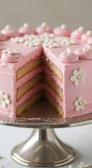 Pink cake