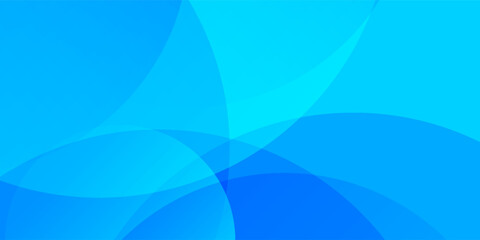 Abstract background blue with dynamic circle shape elements.