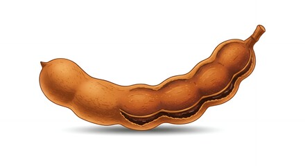 Natural Pod Fruit Icon