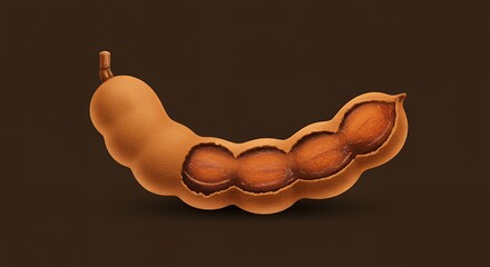 Tamarind Pod Fruit Icon