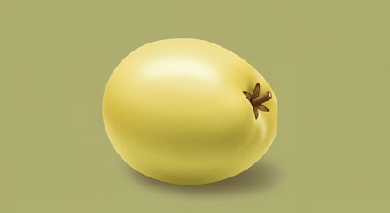 Pale Green Fruit Graphic