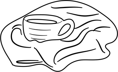 Cozy Autumn Scene coloring pages