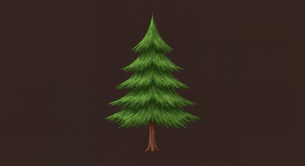 Naklejka premium Forest Tree Graphic