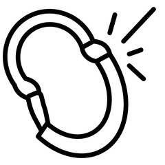 ChainVector Line Icon Design