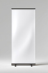 Blank Roll-Up Banner Stand for Custom Advertising or Promotion Use