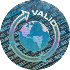 world map with globe