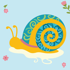 High quality vector illustration of shells glisten in sun for creative projects and digital artwork design purposes