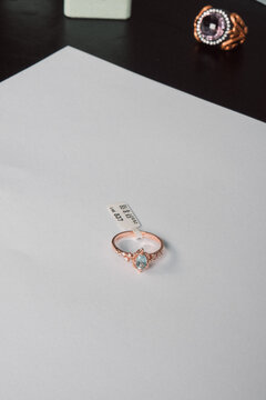 Handmade precious jewelry. Bijouterie and jewellery gold and diamonds for women