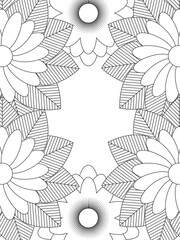 PrintFlowers Coloring Pages For Adules