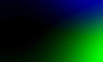 Abstract blurred background image of green, blue colors gradient used as an illustration. Designing for posters, interior, banner, card or advertisements.
