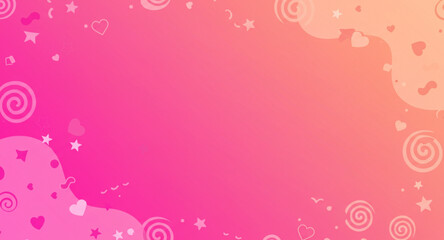 pink floral background