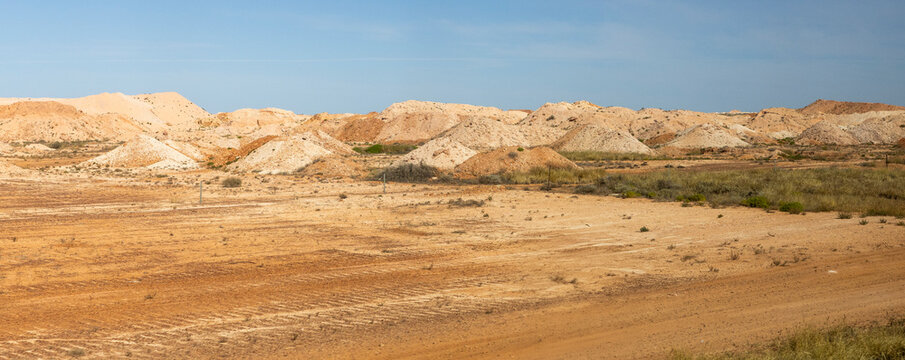 Coober Pedy, opal mining town in South Australia, Australia