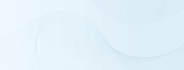 Light blue background with subtle wave patterns. The background is smooth and calming, featuring a light blue color and flowing texture. Digital background vector. Blue background.